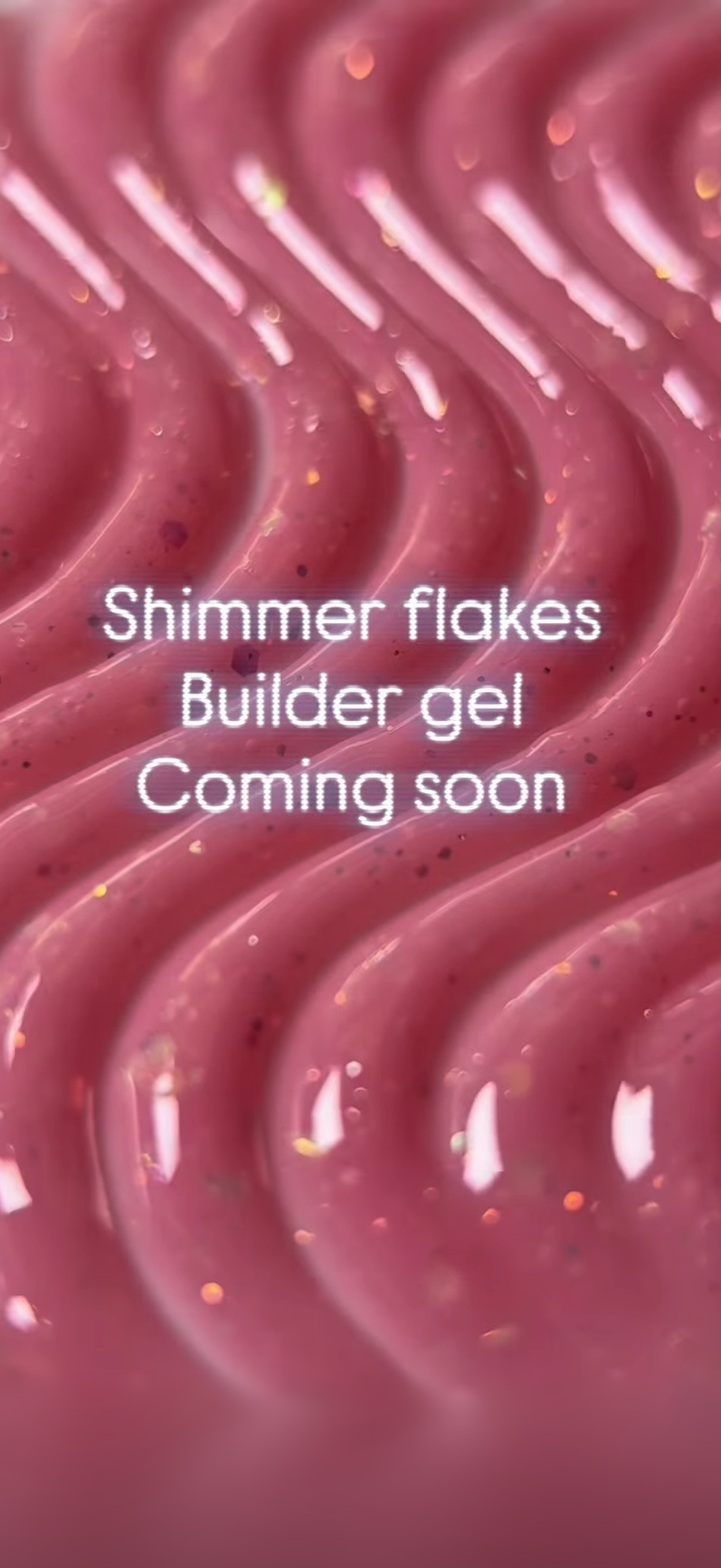 Builder Gel Shimmer Flakes Nude